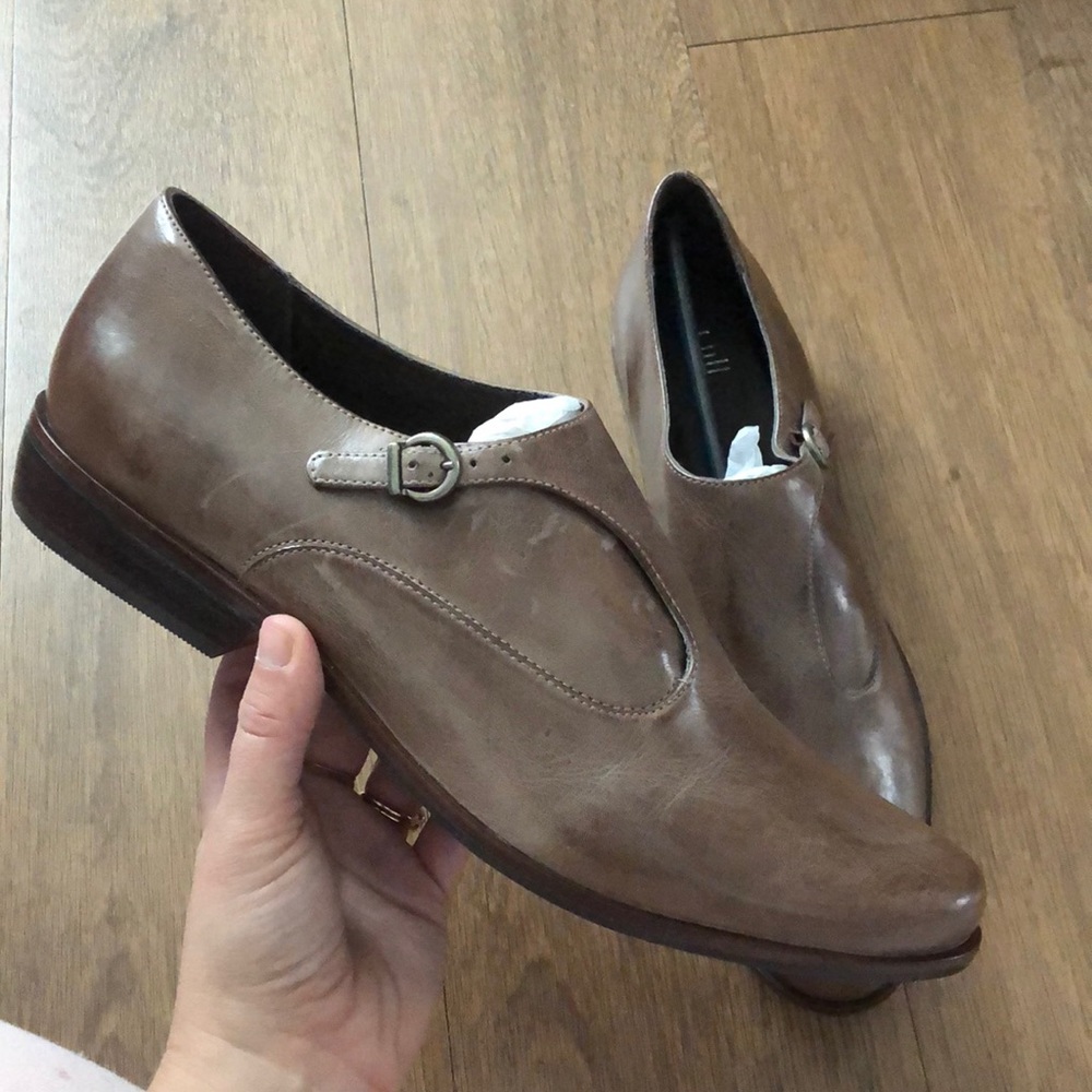 Brown oxfords